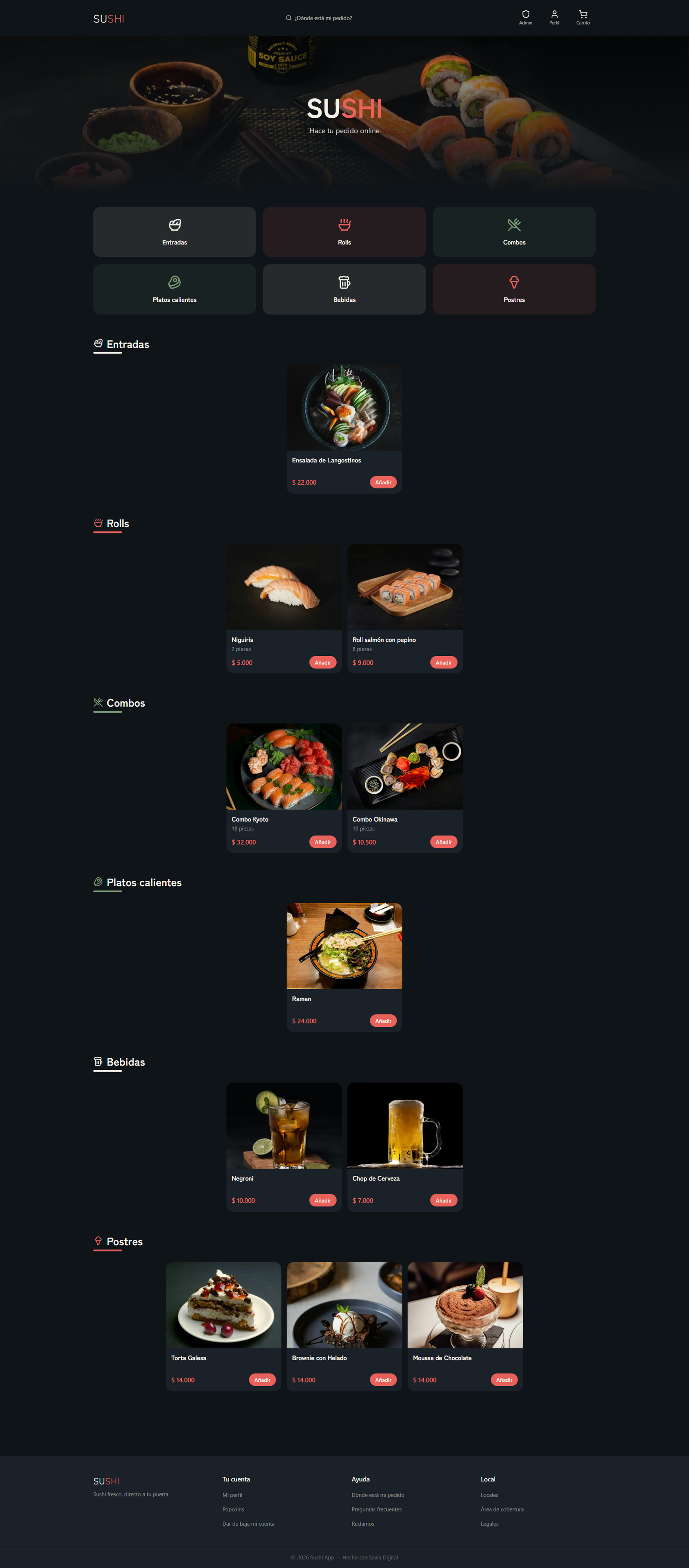 Sushi App